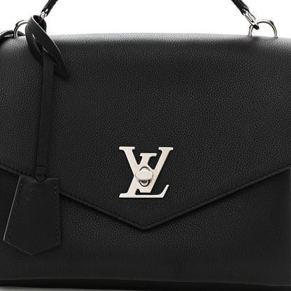 Louis Vuitton Soft Calfskin My Lockme Top Handle Black 9 of 11