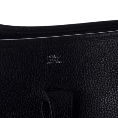 Hermes Taurillon Clemence Evelyne III GM Black 8 of 10