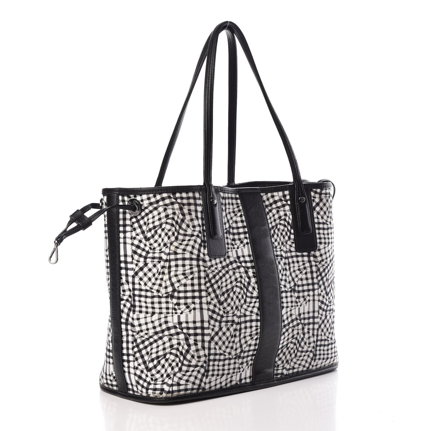 Visetos Medium Liz Reversible Shopper Tote Black