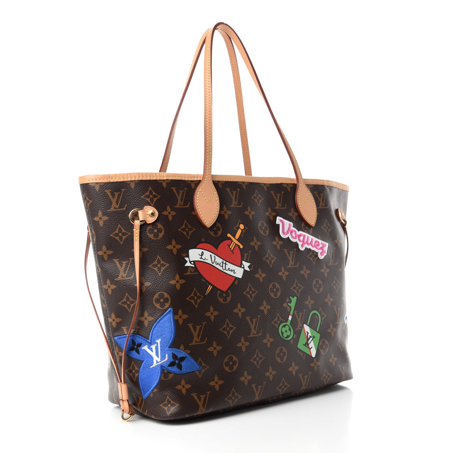 Monogram Travel Stickers Neverfull MM