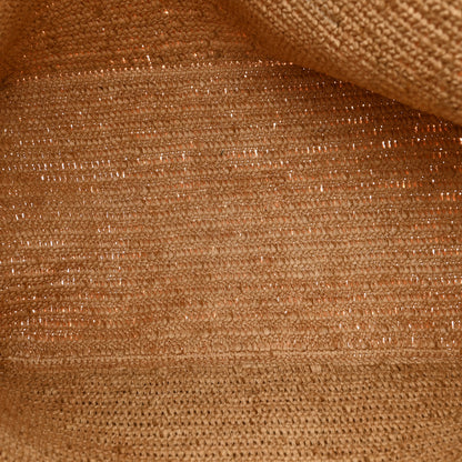 Loewe Raffia Paulas Ibiza Fold Shopper Tote Natural Tan 5 of 11