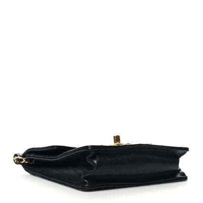 Chanel Goatskin Quilted Chic Pearls Flap Black 3 of 10