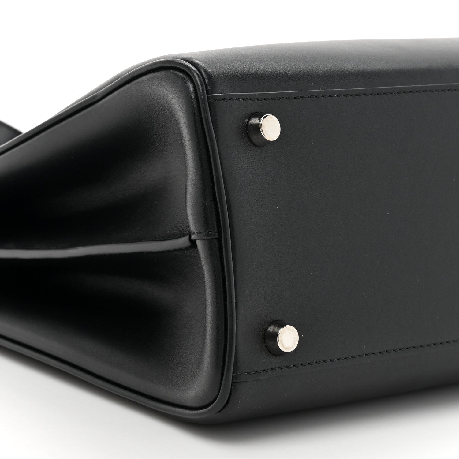 Gucci Smooth Calfskin Medium Zumi Top Handle Bag Black 10 of 19