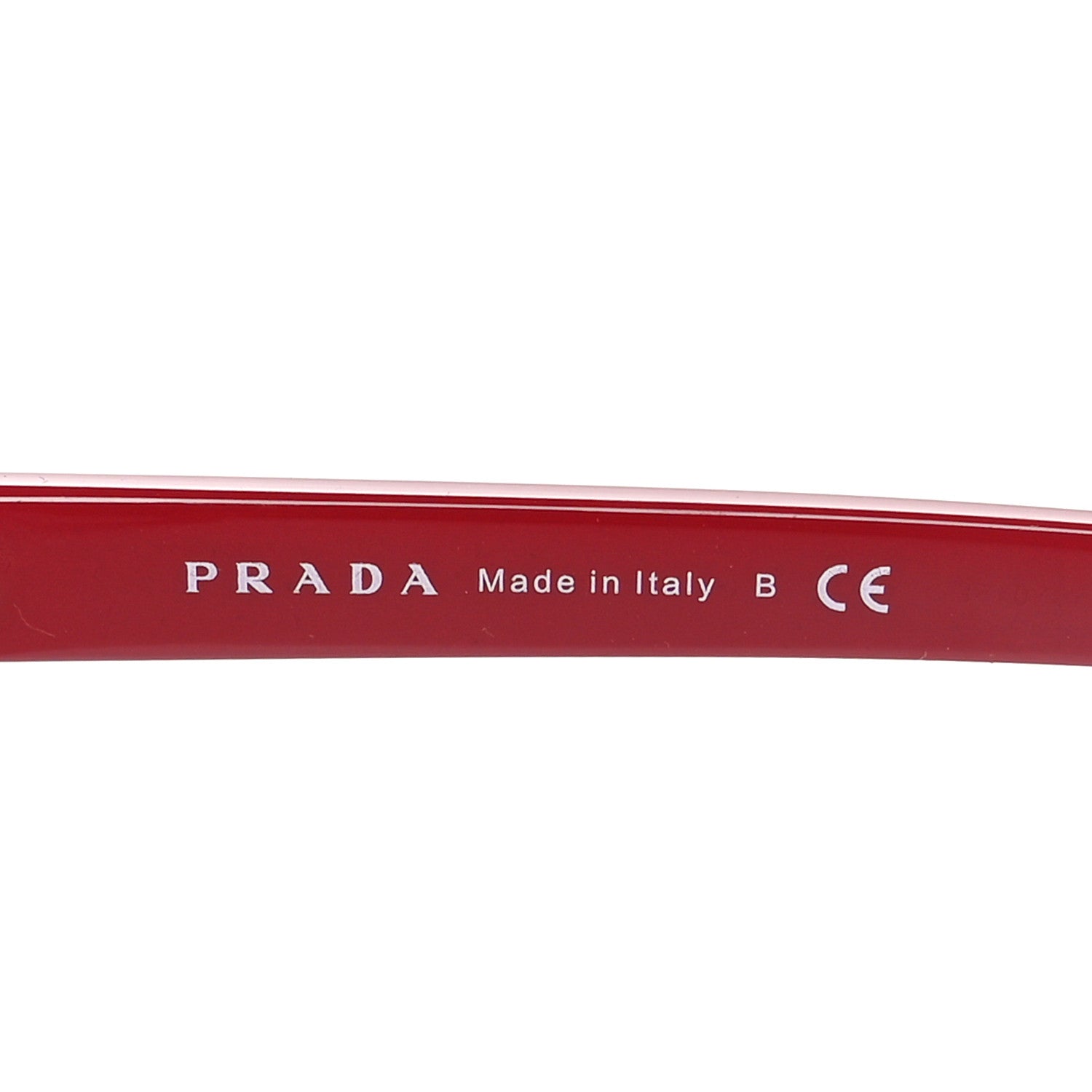 Prada Cat Eye Sunglasses SPR 08V Red 5 of 7
