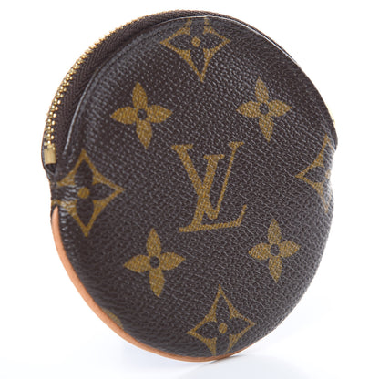 Louis Vuitton Monogram Round Coin Purse 3 of 8