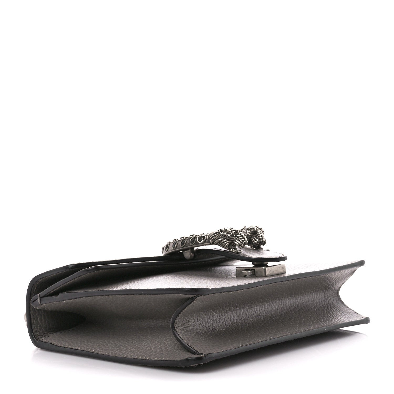 Gucci Calfskin Mini Dionysus Shoulder Bag Dusty Grey 4 of 11