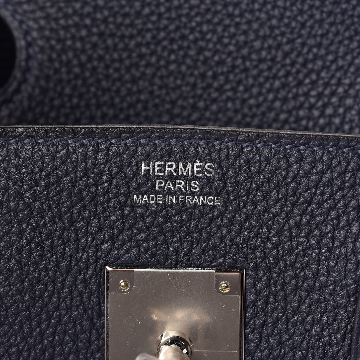 Togo Birkin 30 Bleu Nuit