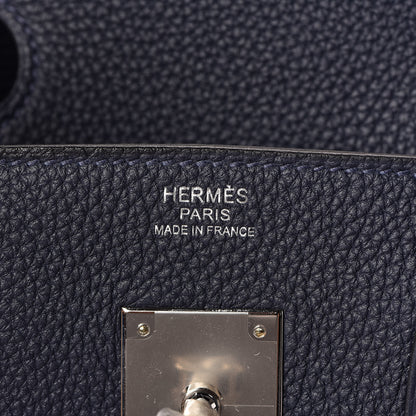 Hermes Togo Birkin 30 Bleu Nuit 8 of 33