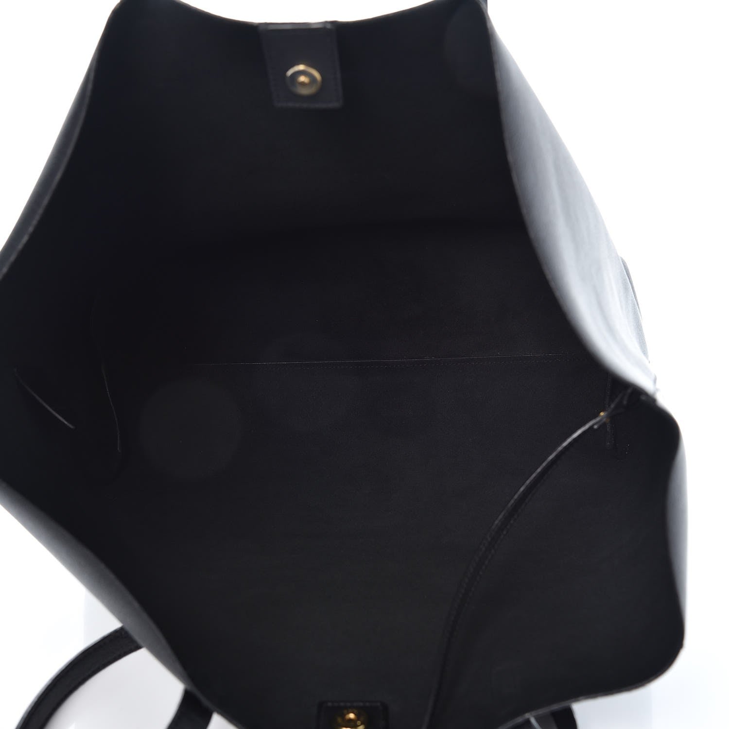 Saint Laurent Calfskin Large Shopping Tote Black 5 of 17