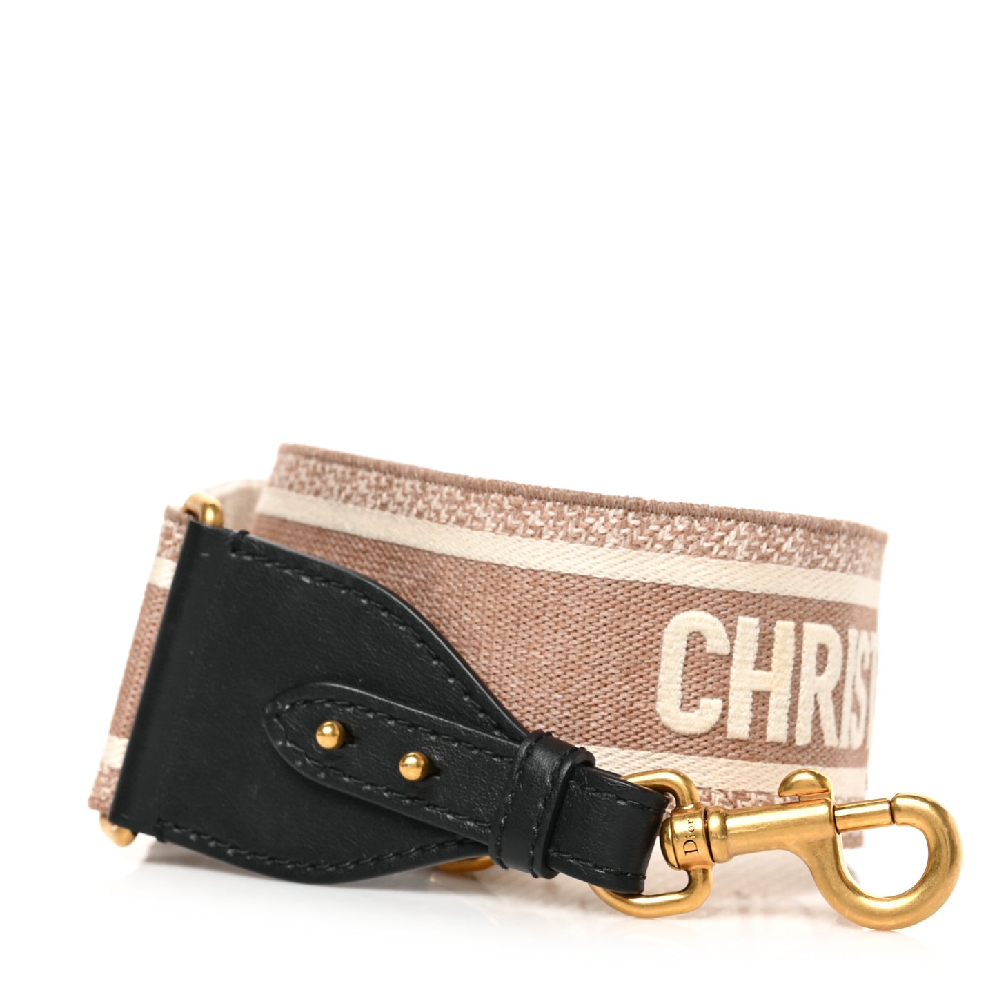 Canvas Embroidered Shoulder Strap Pink Multicolor