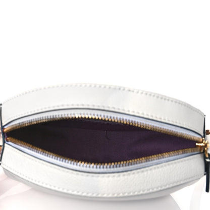 Versace Calfskin La Medusa Round Camera Bag White 5 of 9