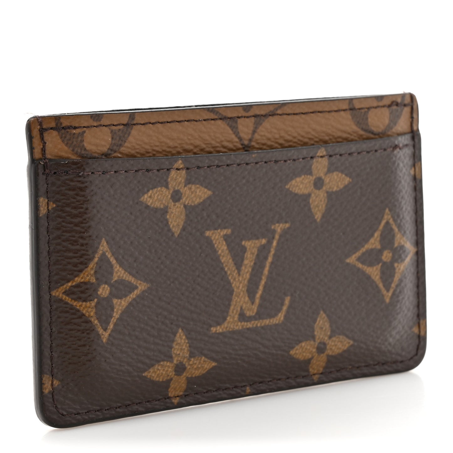 Reverse Monogram Card Holder