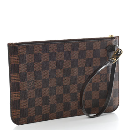 Louis Vuitton Damier Ebene Neverfull MM GM Pochette 3 of 8