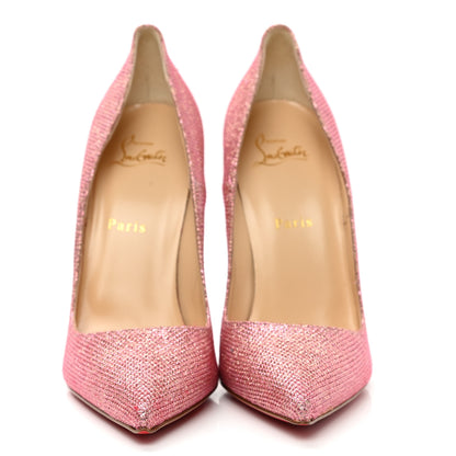 Christian Louboutin Glitter Tisse So Kate 120 Pumps 40 Poudre 3 of 8