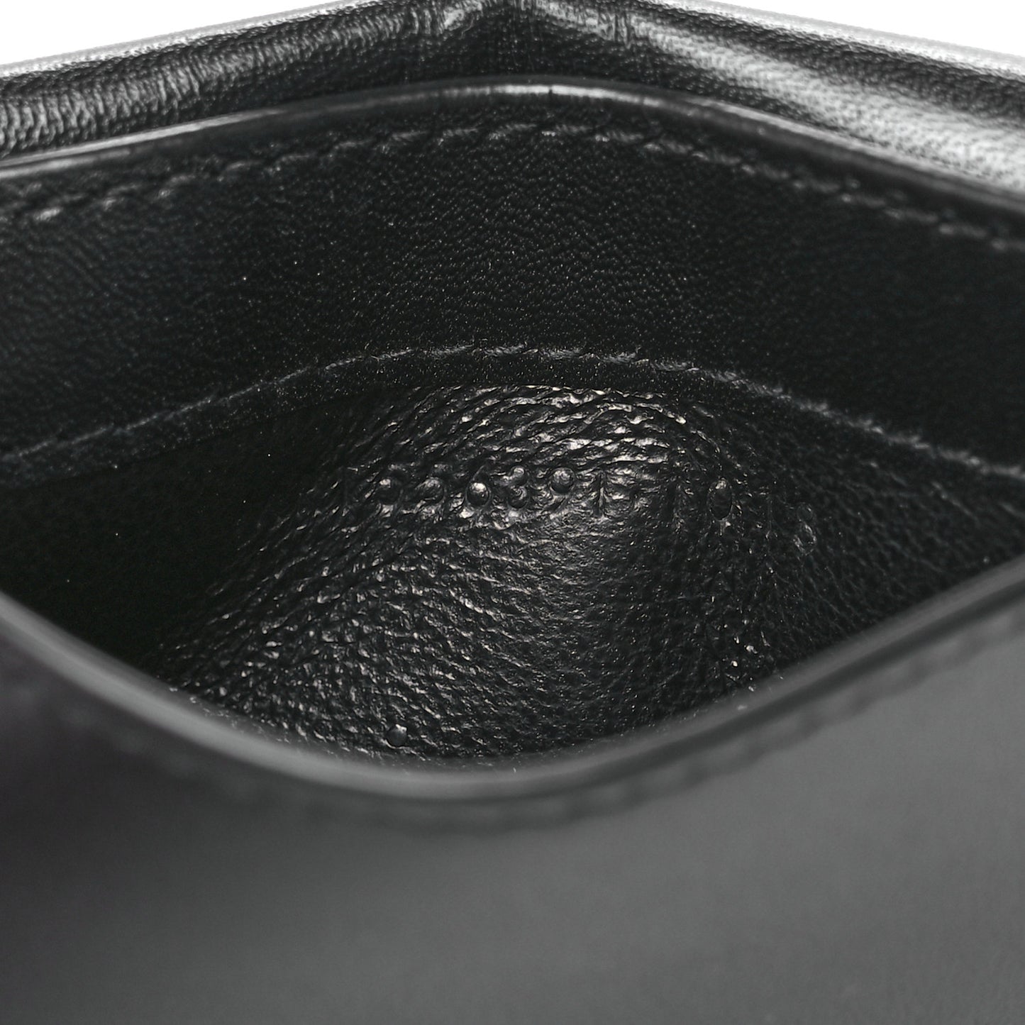 Ultra Soft Calfskin Coin Wallet Black