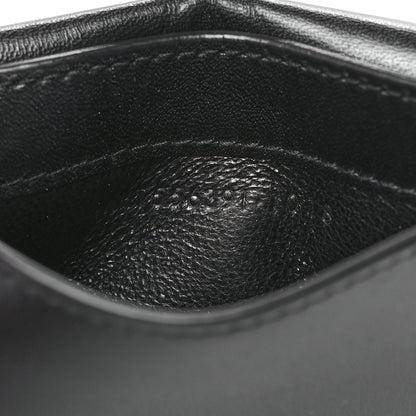 Saint Laurent Ultra Soft Calfskin Coin Wallet Black 8 of 13