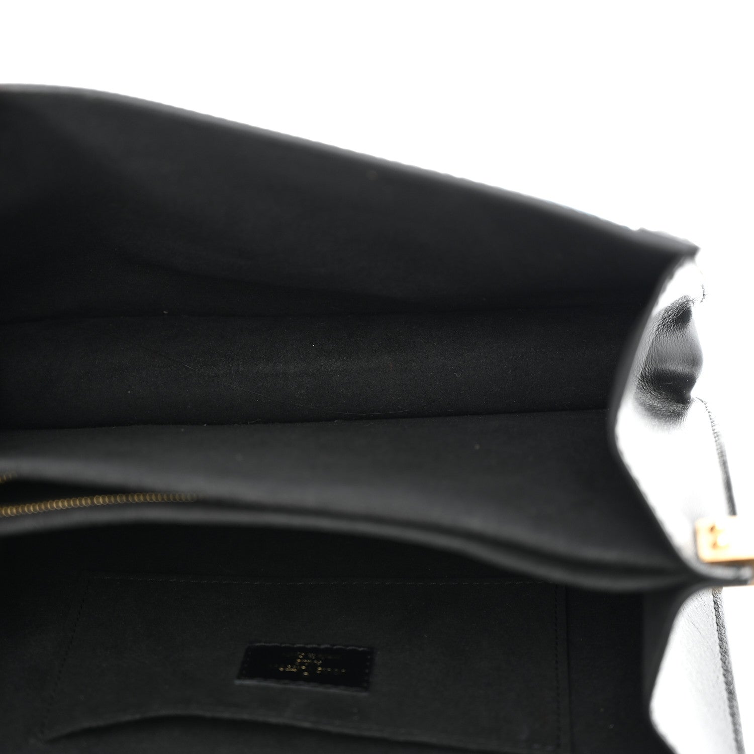 Louis Vuitton Epi Dauphine MM Blue Black 5 of 10