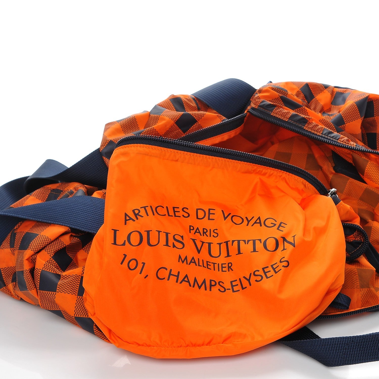 Louis Vuitton Nylon Damier Masai Adventure Practical Orange 6 of 8