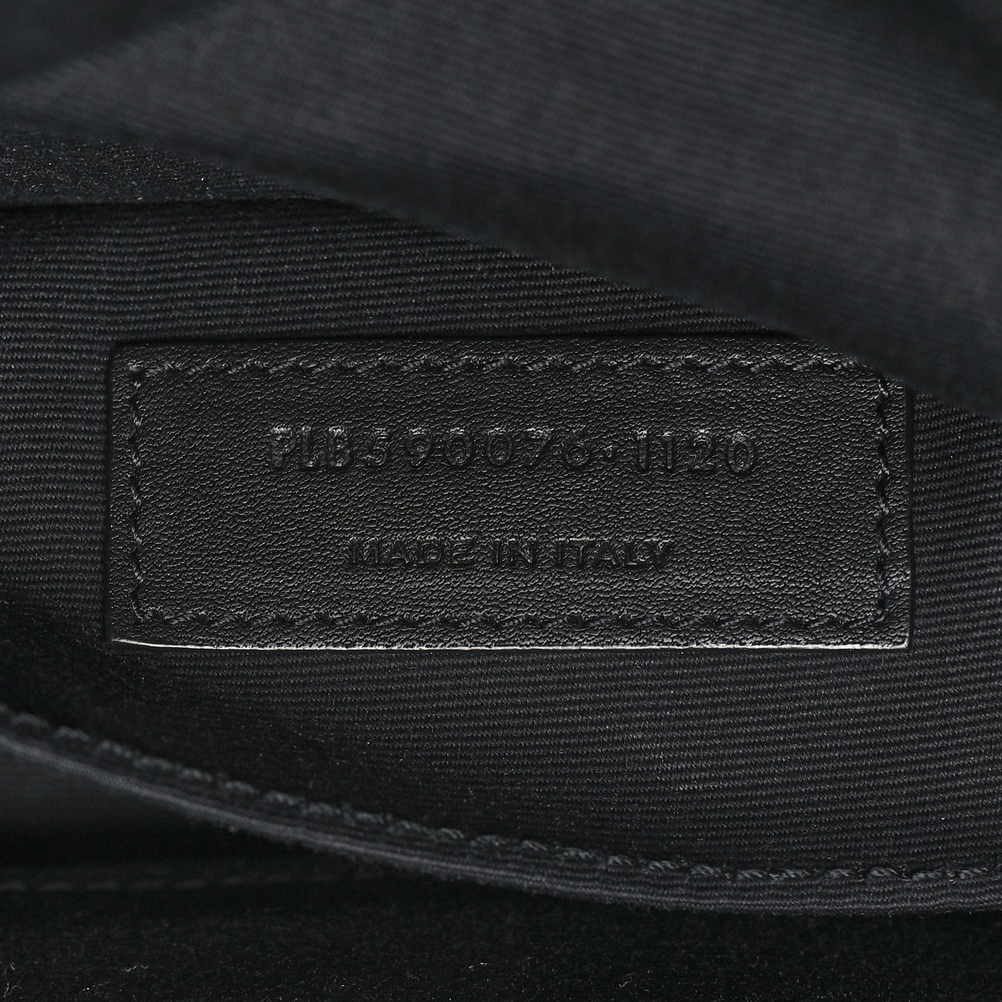 Calfskin Monogram Belt Bag Black