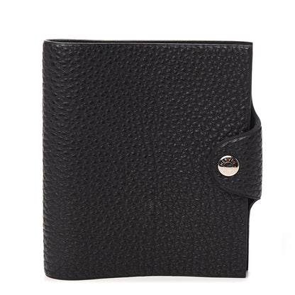 Hermes Togo Ulysse Mini Notebook Black 1 of 7