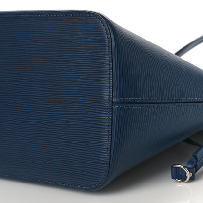 Louis Vuitton Epi Neverfull MM Indigo 8 of 9