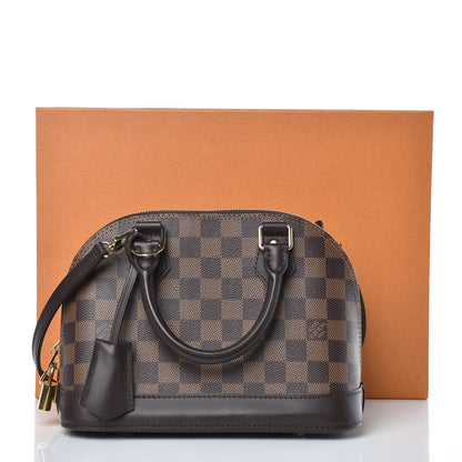 Louis Vuitton Damier Ebene Alma BB 6 of 7