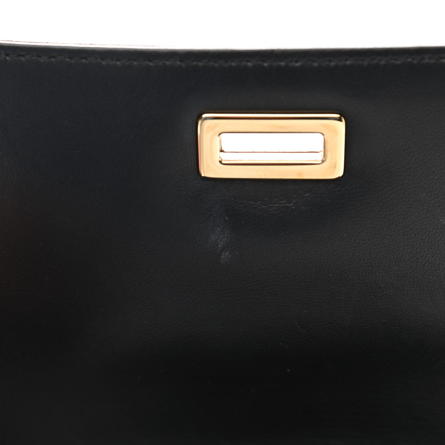 Creased Patent Calfskin ID Backpack Black