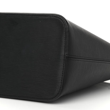 Louis Vuitton Epi Neverfull MM Black 8 of 8