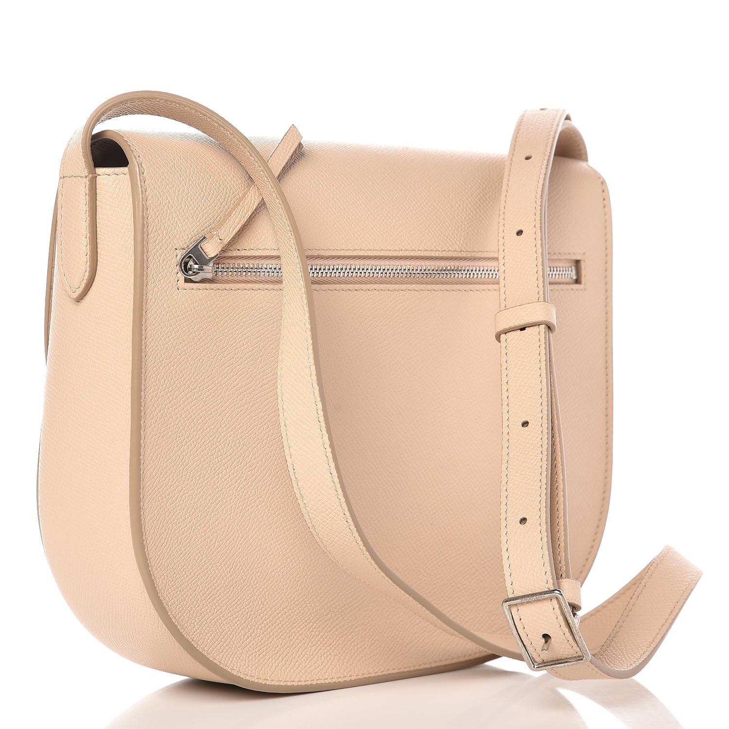 Celine Grained Calfskin Compact Trotteur Ballerina 3 of 8