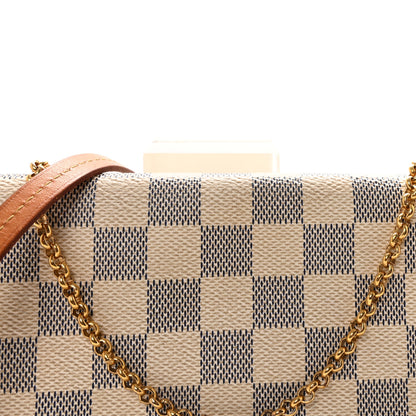 Louis Vuitton Damier Azur Favorite MM 8 of 11