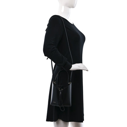 Givenchy Box Calfskin Mini Cut Out Crossbody Bag Black 2 of 8