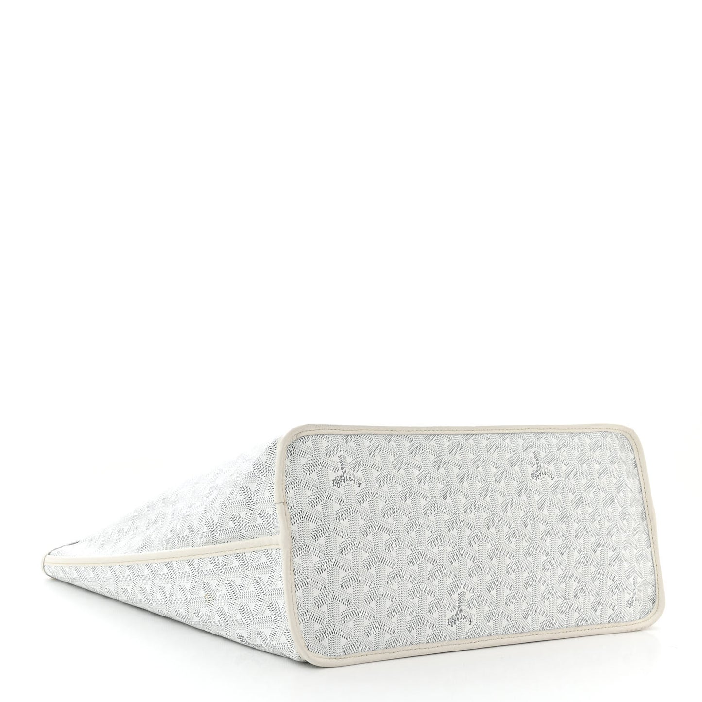 Goyardine Reversible Anjou PM White