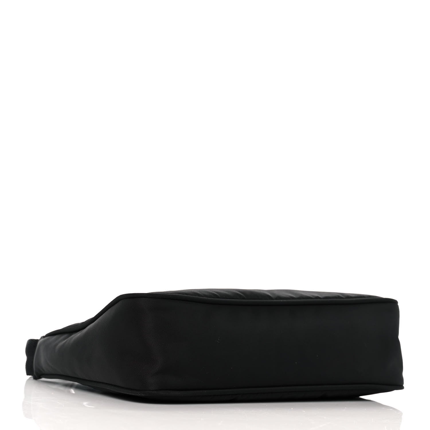 Prada Tessuto Nylon Saffiano Lunar New Year Mini Re-Edition 2000 Bag Black Fuoco 4 of 10