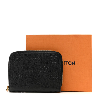Louis Vuitton Empreinte Zippy Coin Purse Black 10 of 10
