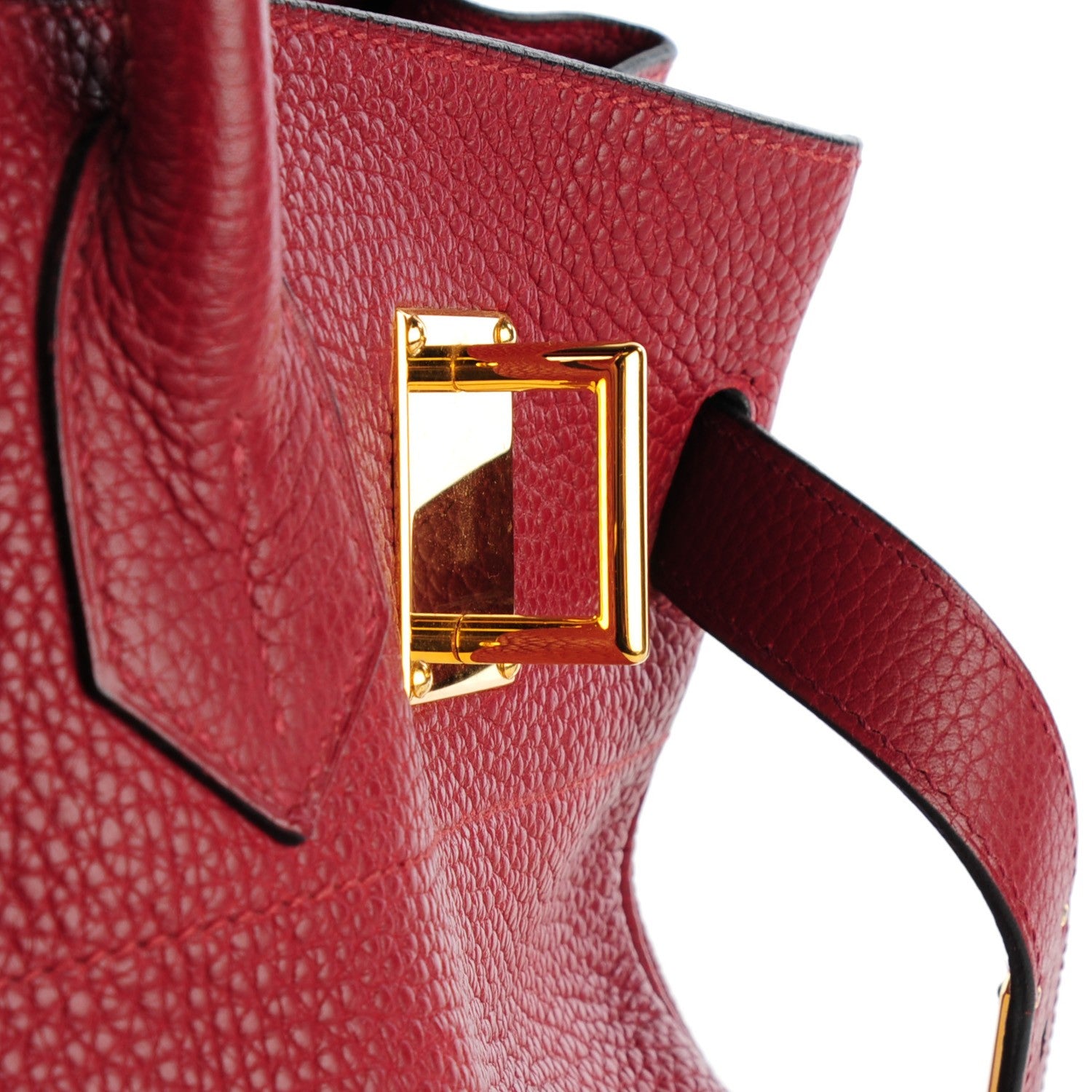 Hermes Taurillon Clemence JPG Birkin 42 Rouge H 13 of 19