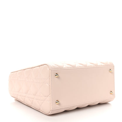Christian Dior Lambskin Cannage Medium Lady Dior Light Pink 4 of 10