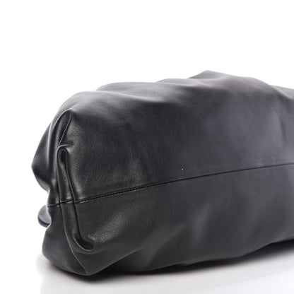 Bottega Veneta Smooth Butter Calf The Pouch Oversized Clutch Black 5 of 8