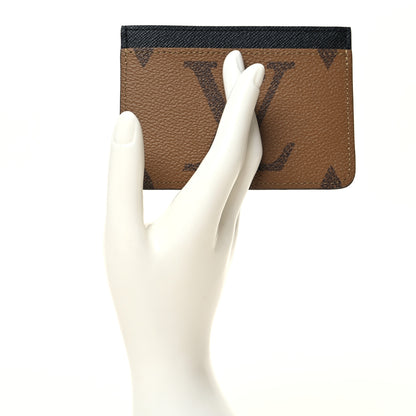 Louis Vuitton Reverse Monogram Side Up Card Holder 2 of 7