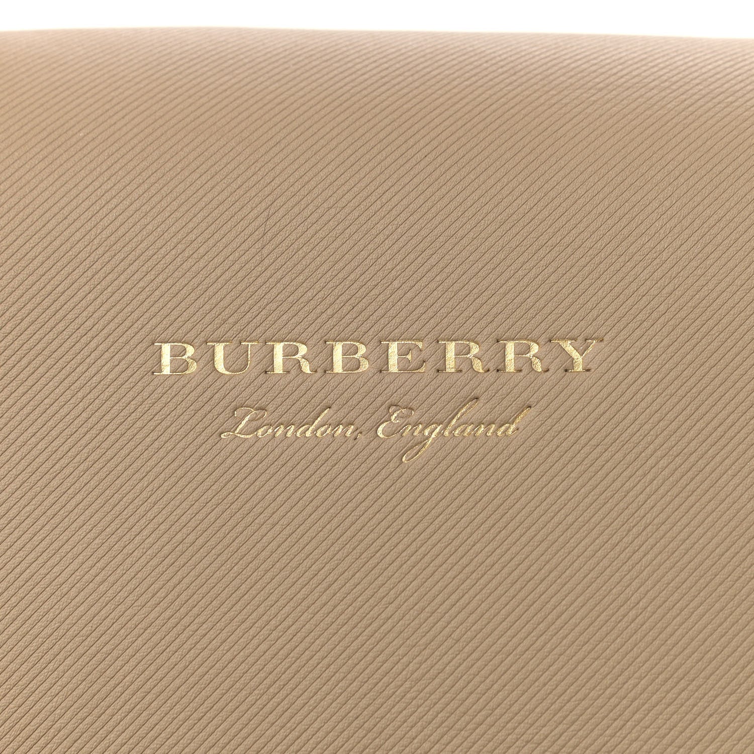 Burberry Trench Calfskin Medium DK88 Top Handle Bag Honey 8 of 11