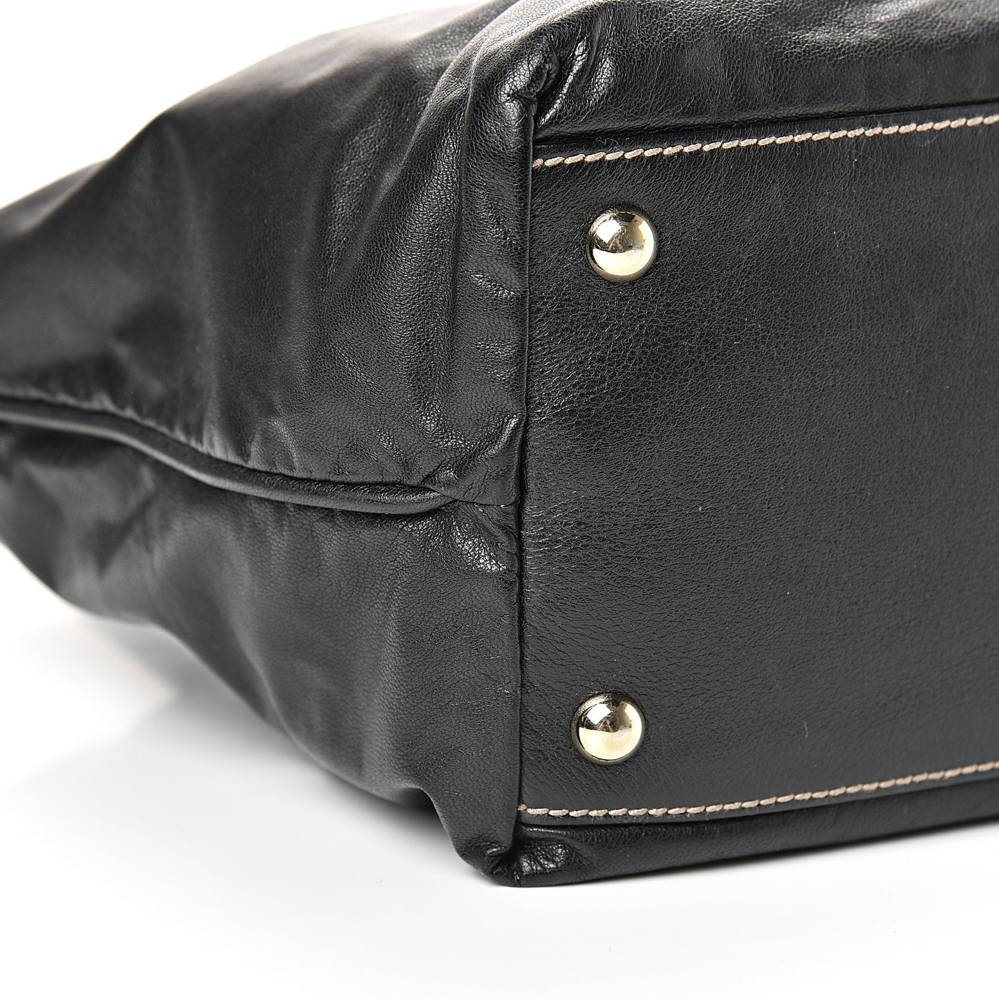Leather Medium New Britt Tote Black
