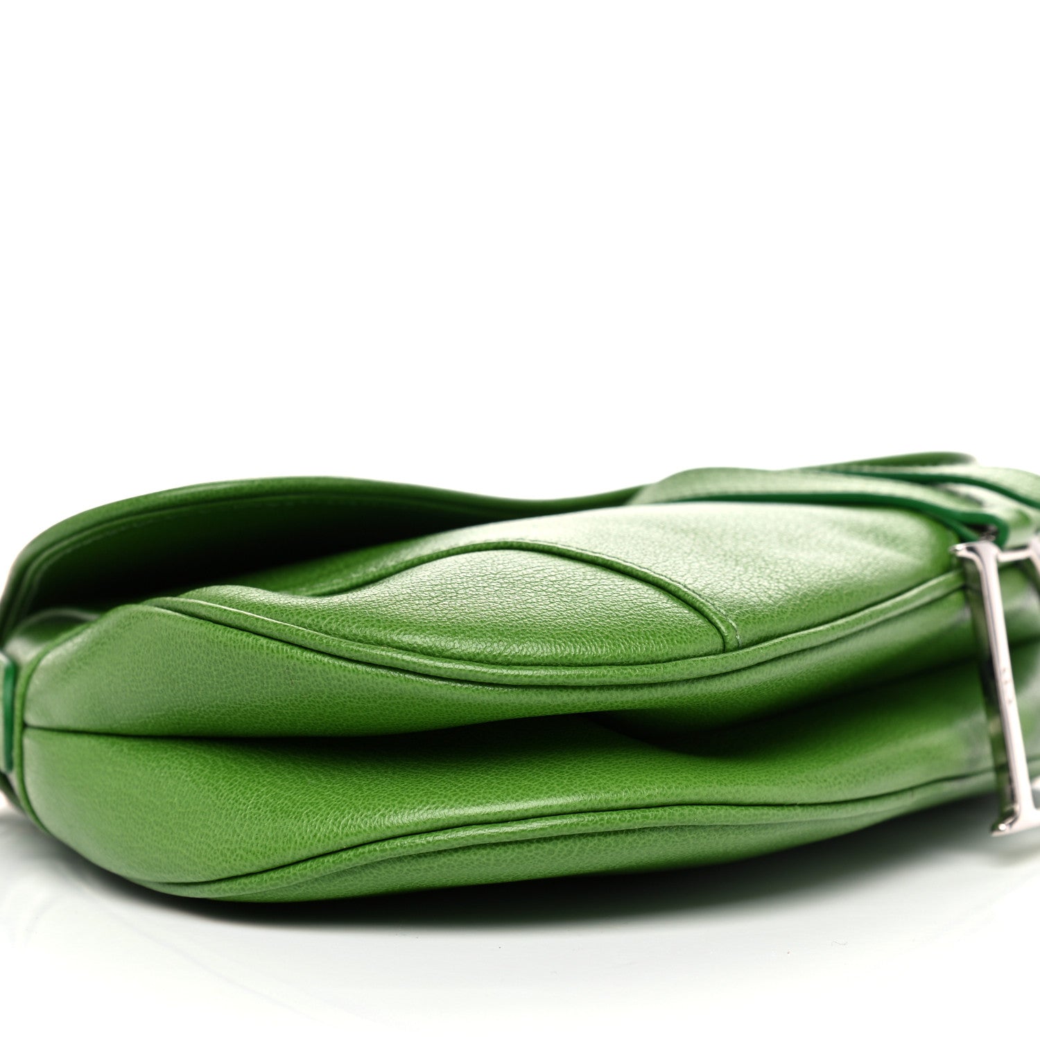 Christian Dior Calfskin Saddle Bag Green 7 of 15