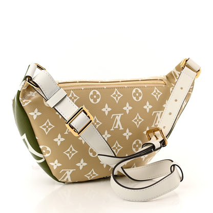 Louis Vuitton Monogram Giant Bumbag Kaki Beige 3 of 9