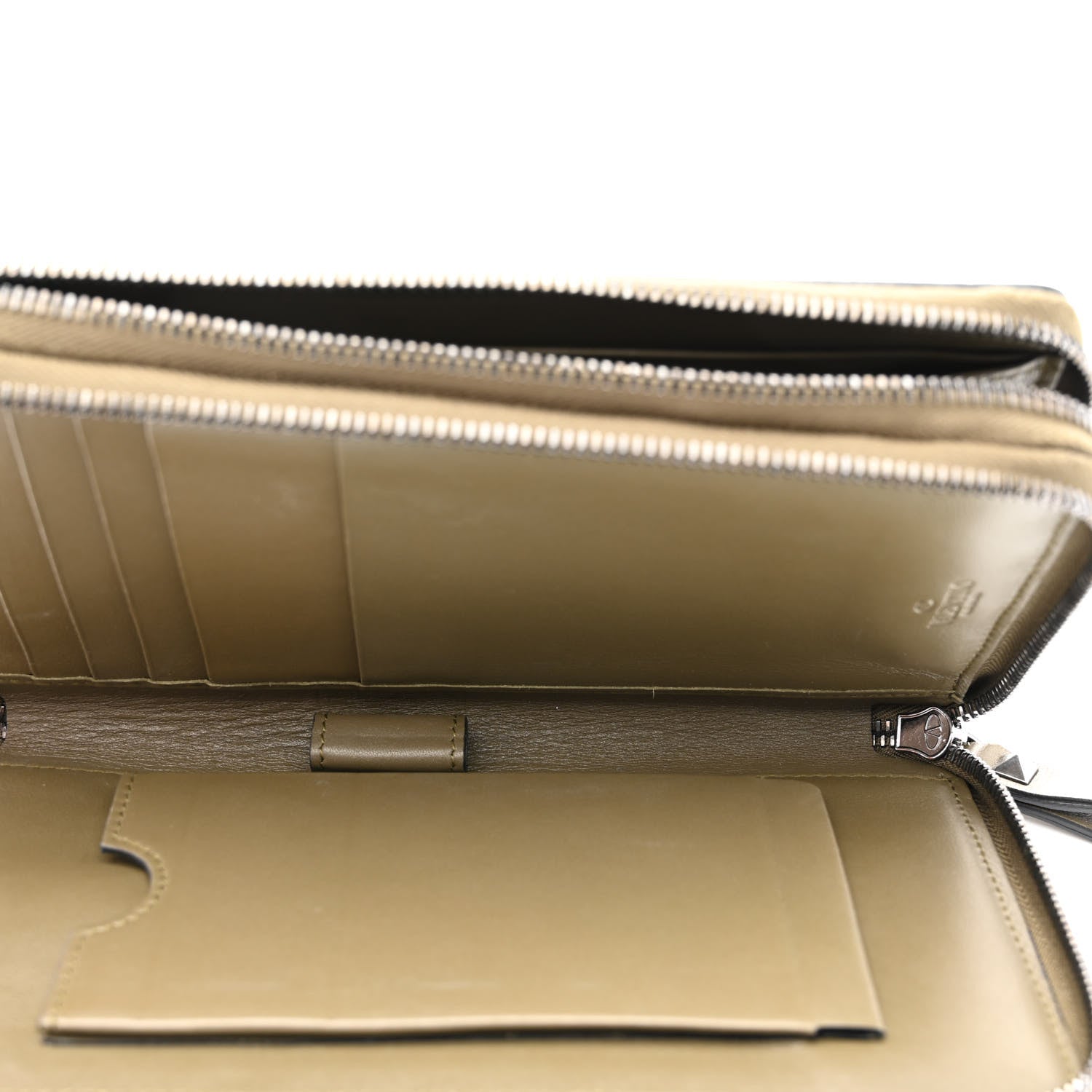 Valentino Garavani Nappa Canvas Camouflage Rockstud Top Handle Travel Wallet Multicolor 6 of 11