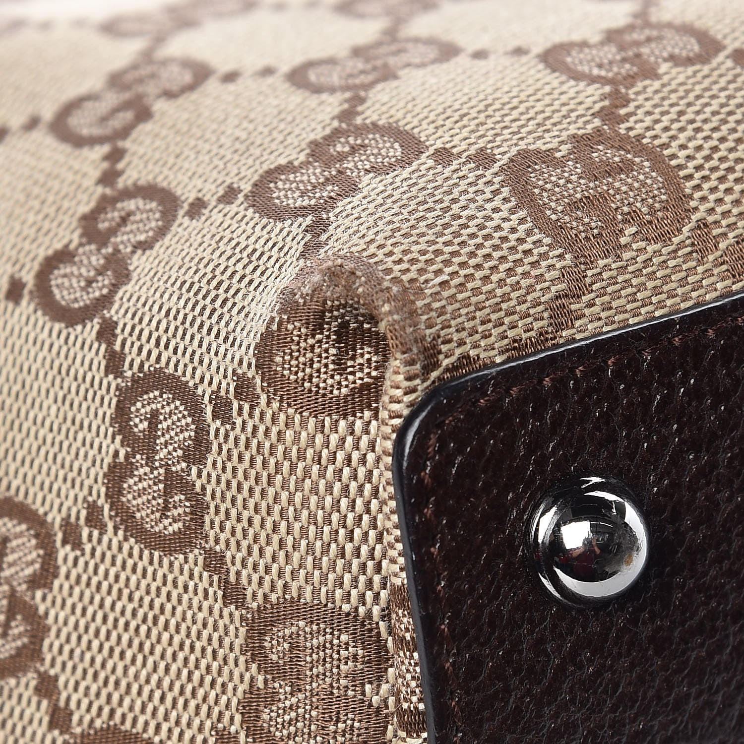 Gucci Monogram Small Eclipse Tote Brown 12 of 15