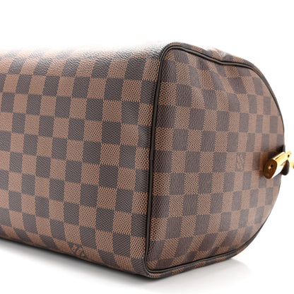 Louis Vuitton Damier Ebene Speedy 30 9 of 9