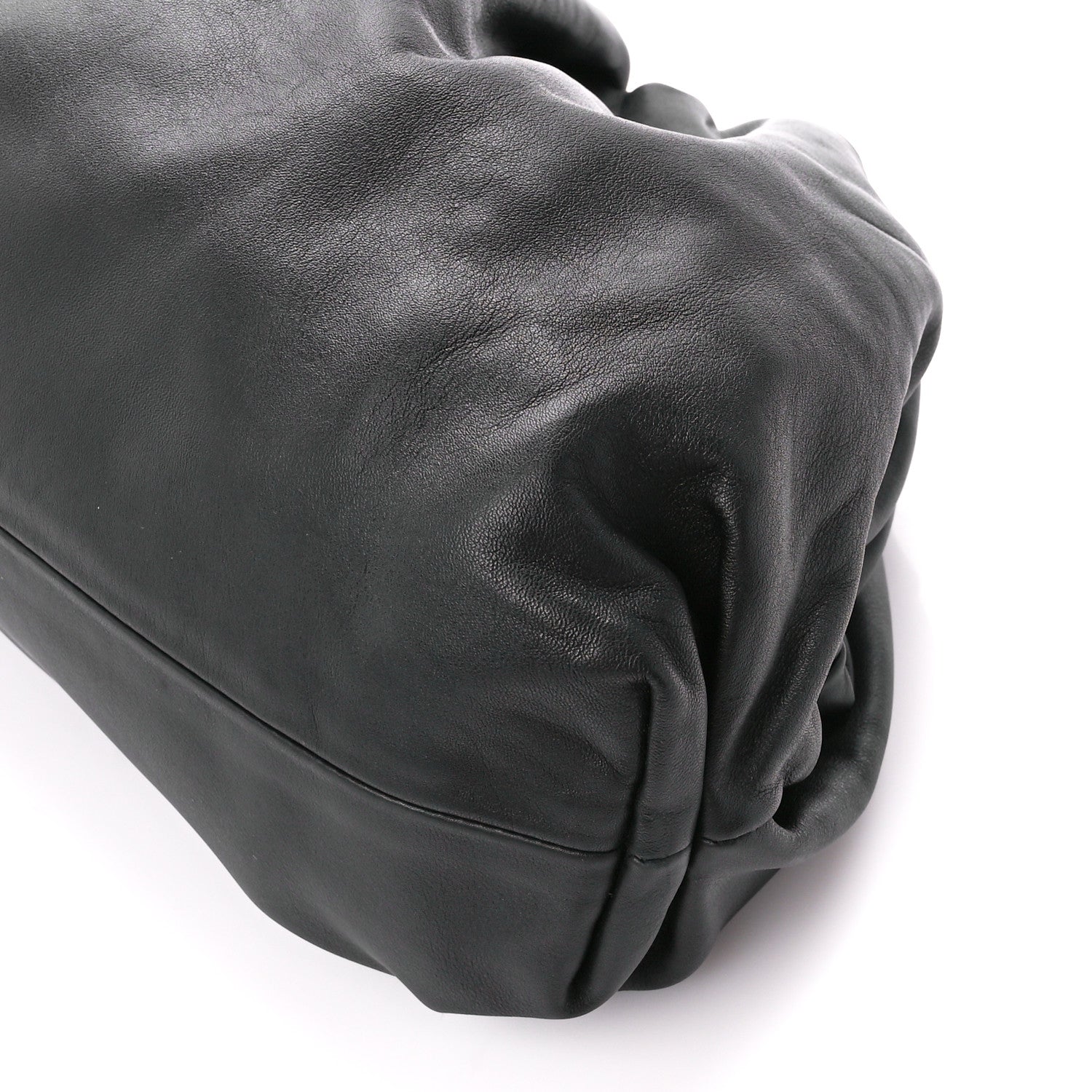 Bottega Veneta Smooth Butter Calf The Pouch Oversized Clutch Black 11 of 11