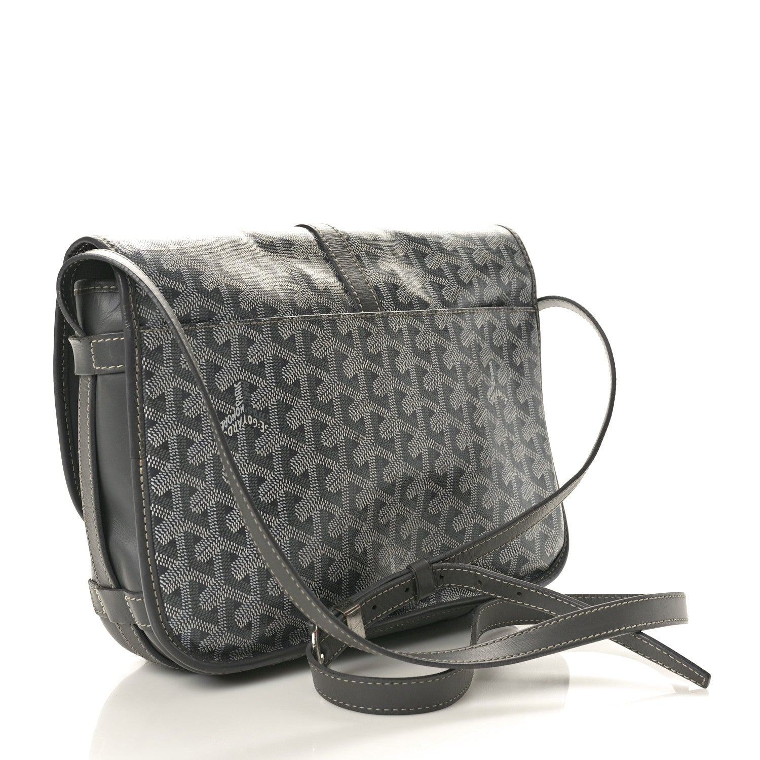 Goyard Goyardine Belvedere II MM Messenger Bag Grey 3 of 11