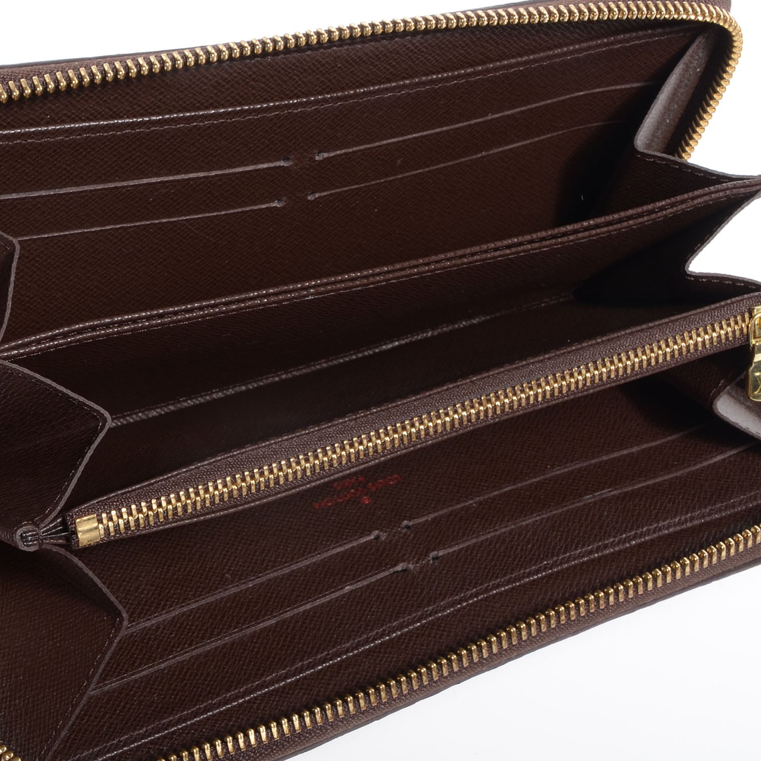 Louis Vuitton Damier Ebene Zippy Wallet 5 of 8