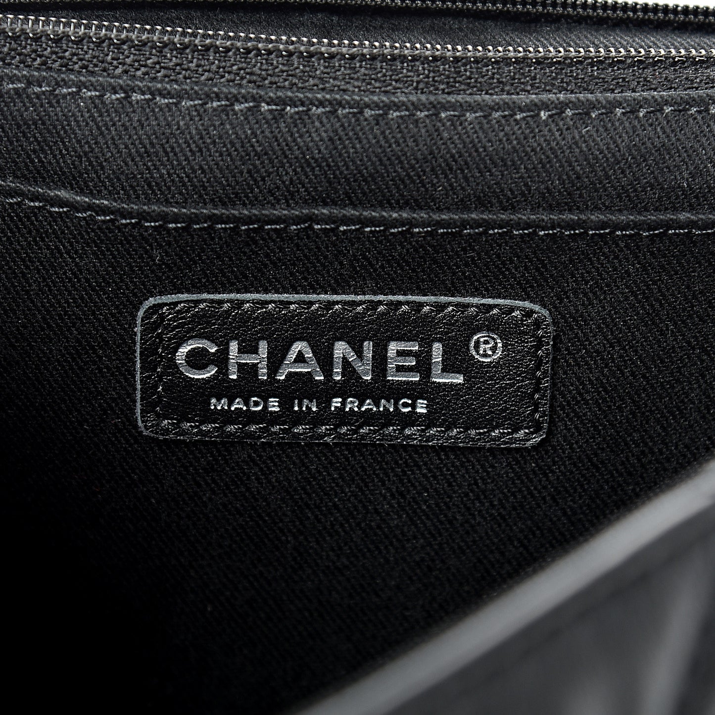 Calfskin Quilted In The Business Flap Bag Black