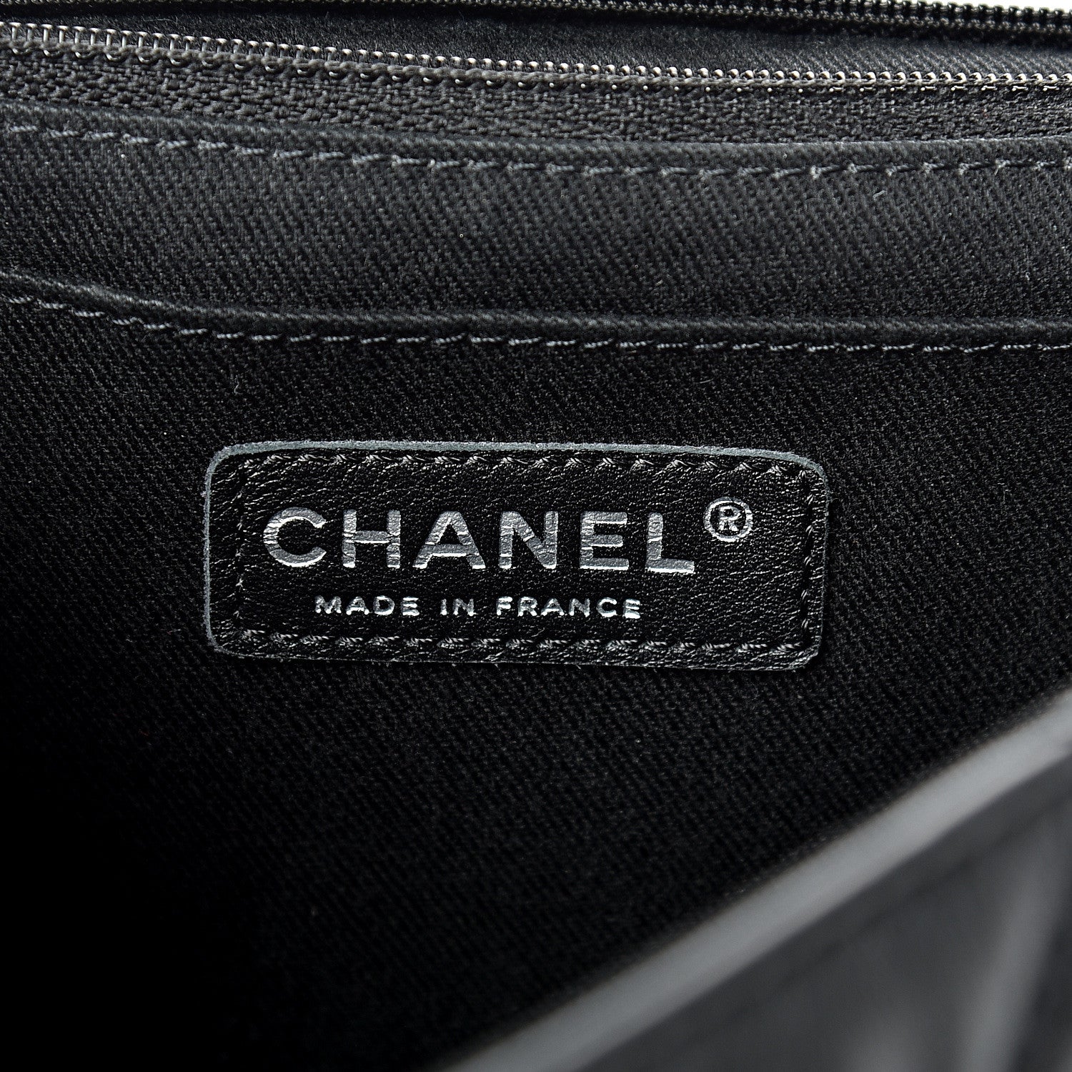 Chanel Calfskin Quilted In The Business Flap Bag Black 5 of 10